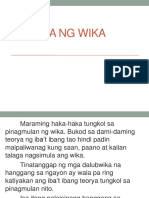 Teorya NG Wika