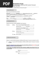 Confirmation Form
