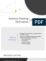 Antenna Feeding Techniques