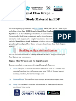 Signal Flow Graph - GATE Study Material in PDF