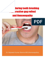 Nausea During Teeth Brushing and Homoeopathy