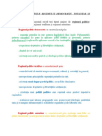 Caracteristicile Regimului Democratic