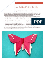Michael LaFosse's Origami Butterfly Tribute