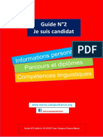 2 Guide Campus France Maroc 2017-2018 - Je Crée Mon Compte Et Je Saisis Mes Informations Personnelles