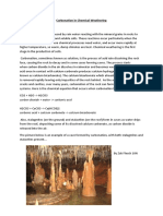 Carbonation in Chemical Weathering by Zak Flesch