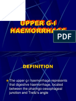 Upper g-l haemorrhage