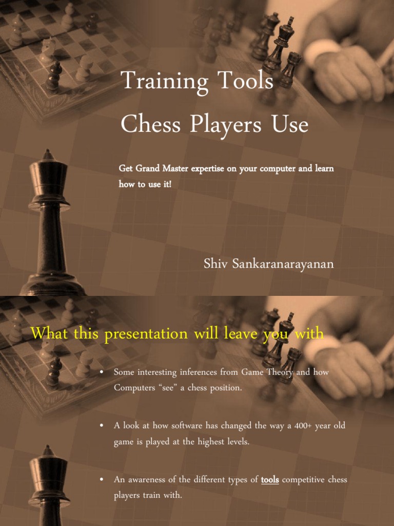 TrainingToolsChessPlayersUse.pdf Chess Game Theory