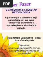 o Catequista e a Questao Metodologica