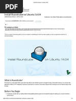 Install Roundcube On Ubuntu 14