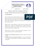 Soberanía y Seguridad Alimentaria