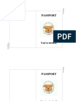 Jay Vee Passport Cover