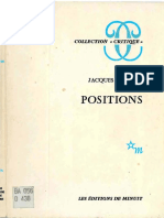 Derrida Jacques Positions 1972