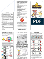 Triptico de Prevención y Preparación Contra Incendios