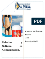 Falacias y Sofimas en Publicidad: Articulo Academico