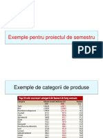 Marketing - Exemple PT Proiectul de Semestru