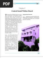 Central Social Welfare Board: Chapter-7