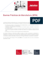 Presentacion Buenas Practicas de Manufactura BPM