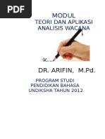 Download Modul MK Analisis Wacana by aditya SN368758589 doc pdf