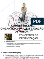 14-Compet+¬ncias Organizacionais e Cria+º+úo do Valor