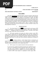 DPS Ethics Commission Order_Redacted