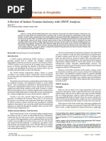 A Review of Indian Tourism Industry With Swot Analysis 2016