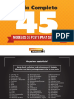 Guia Completo 45 Modelos de Posts para Seu Blog Cta Atualizado e Revisado PDF