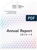 SPA Annual Report 2014-15