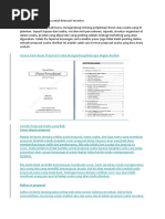 Contoh Proposal Usaha Untuk Mencari Investor