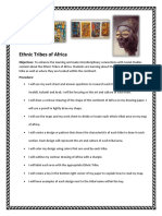 Ethnic Tribes of Africa Rubric
