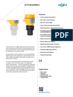 2260 Ultrasonic Level Transmitters Spec Rev F