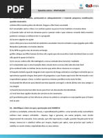 Língua Portuguesa - Exercícios Extras 2