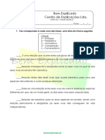 B.1.3 - Ficha de Trabalho - Interação Entre Seres Vivos