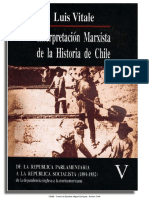 05 - Luis Vitale - Interpretación Marxista de La Historia de Chile PDF