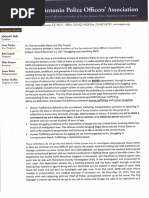 Helle Letter to San Antonio City Council
