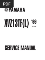 Download Yamaha XVZ1300 TFL Royal Star 99 Service Manual ENG by Mosue by jtalarek SN36878034 doc pdf
