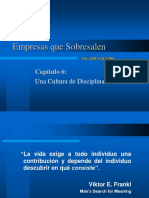 Cultura de disciplina clave para empresas sobresalientes