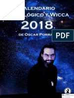 Calendario Astrológico y Wicca 2018