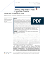 Gas Turbine Modeling Using Adaptive Fuzzy Neural Network Approach Based On Measured Data Classification