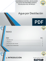 Agua Por Destilación