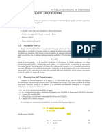 Principio de Arquímedes: Determinar densidad de líquidos