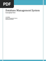 MIS - Database Management Systems