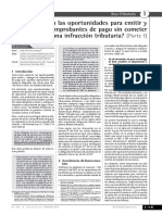 ¿Cuáles Son Las Oportunidades para Emitir y Otorgar Comprobante de Pago Sin Cometer Infraccion