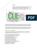 What Is CLIL