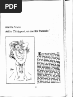 Prieto, Martín, Chiáppori, Un Escritor Fracasado