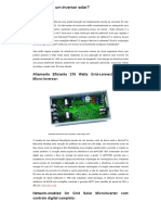 Como Fazer Um Inversor Solar - Eletrônica para Você