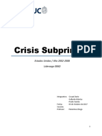 Informe Crisis Subprime