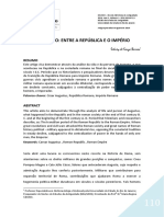 César Augusto Entre a Política e o Império