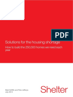 Solutions For The Housing Shortage - FINAL