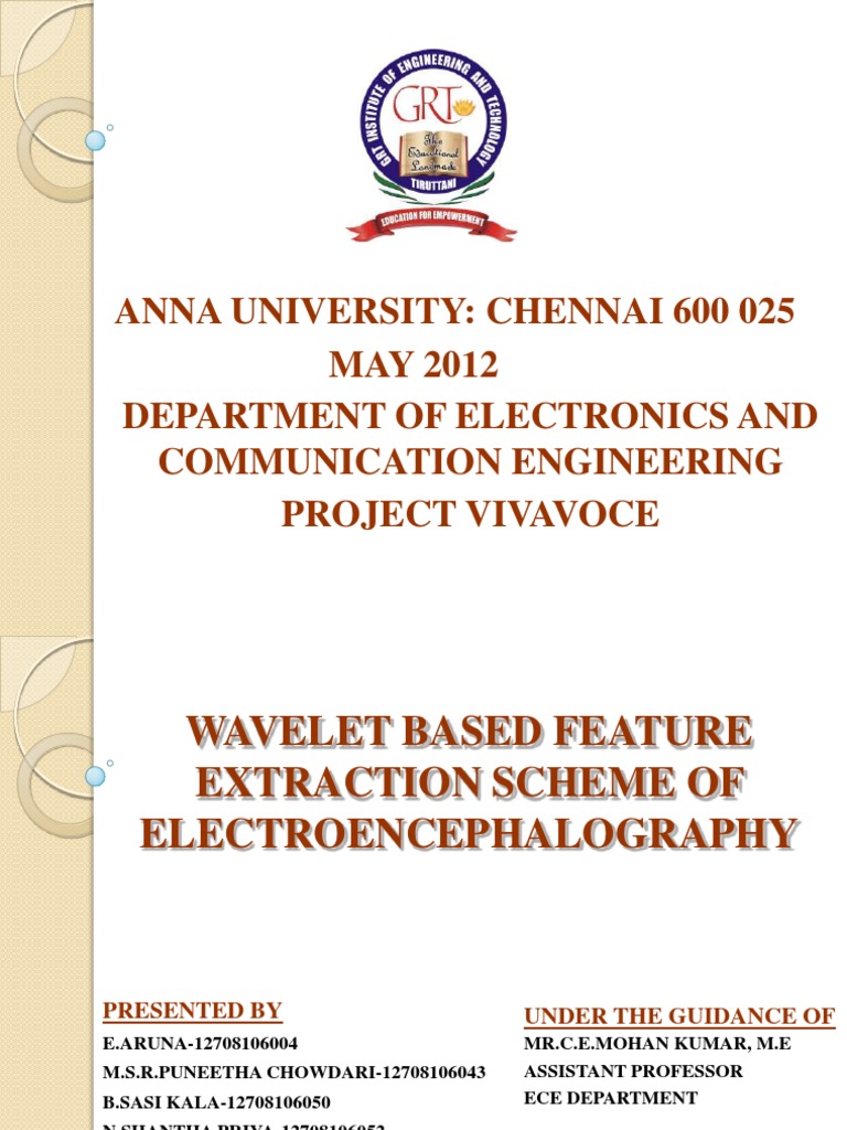 Wavelet Feature Extraction for EEG Analysis | PDF | Wavelet ...