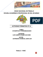 Actividad Formativa.